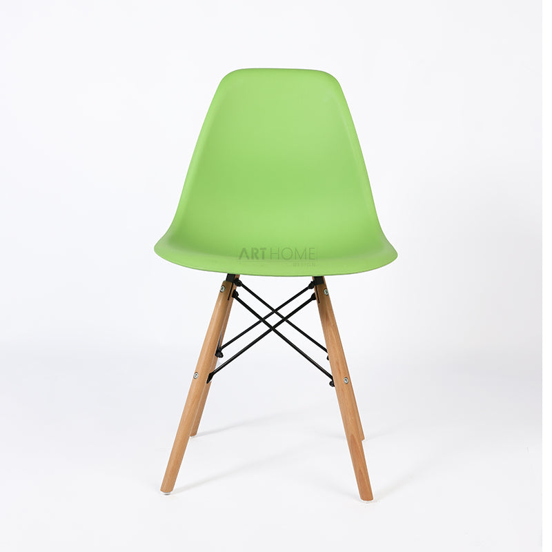 SCANDY VERT- chaise scandinave