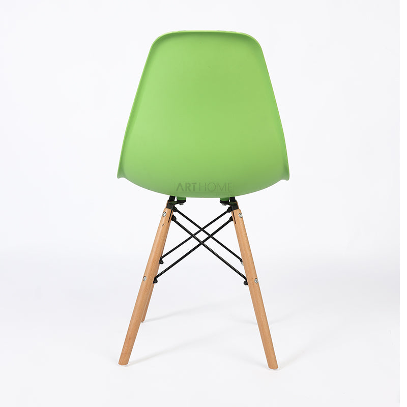SCANDY VERT- chaise scandinave