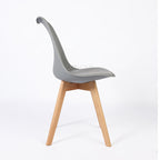 PERLA GRIS - Chaise scandinave