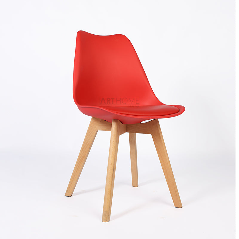 PERLA ROUGE - Chaise scandinave