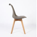 PERLA TAUPE - Chaise scandinave