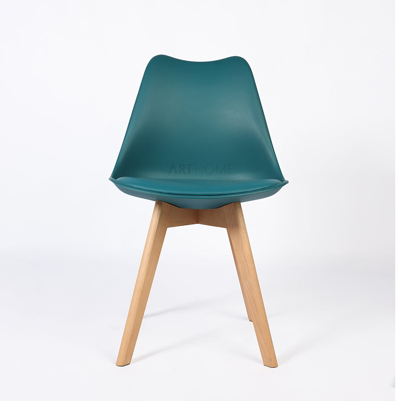 PERLA VERT CANARD - Chaise scandinave