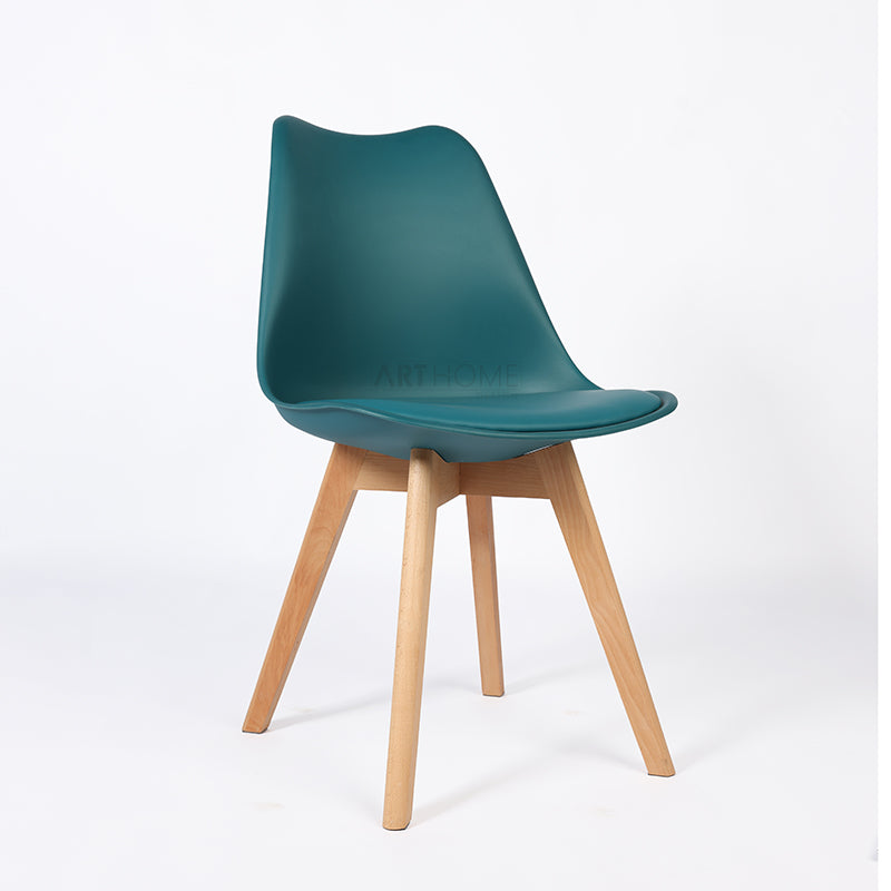 PERLA VERT CANARD - Chaise scandinave