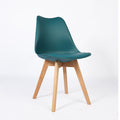 PERLA VERT CANARD - Chaise scandinave