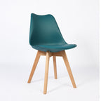 PERLA VERT CANARD - Chaise scandinave