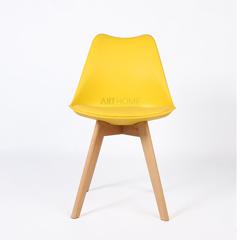 PERLA JAUNE - Chaise scandinave