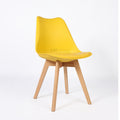PERLA JAUNE - Chaise scandinave