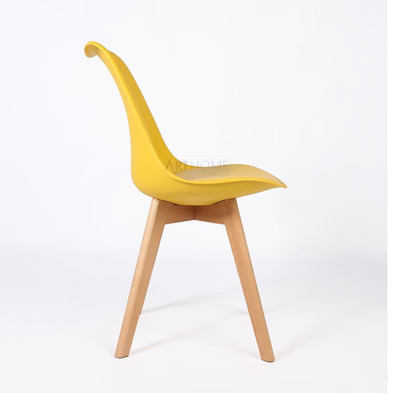 PERLA JAUNE - Chaise scandinave