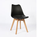 CHAISE SCANDINAVE PERLA NOIR ARTHOME ARTOFIS