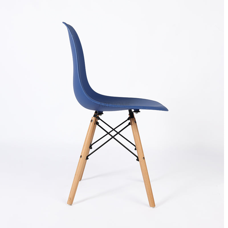 SCANDY BLEU ROI - chaise scandinave
