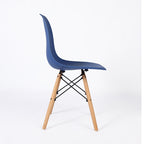 SCANDY BLEU ROI - chaise scandinave