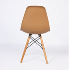 SCANDY MARRON - chaise scandinave