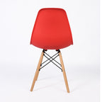SCANDY ROUGE - chaise scandinave