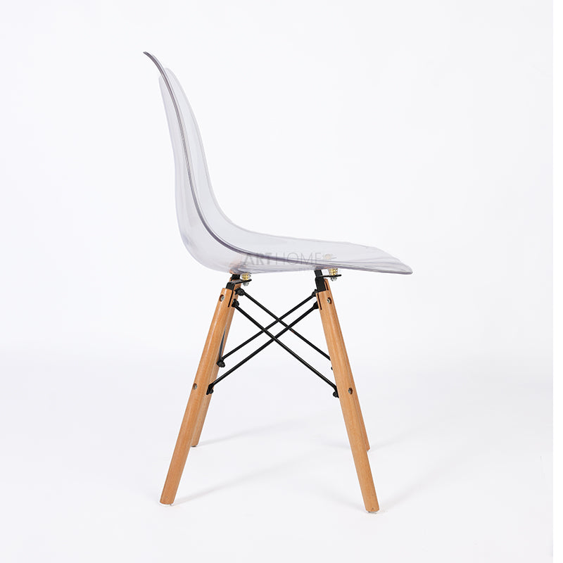 SCANDY TRANSPARENT - chaise scandinave