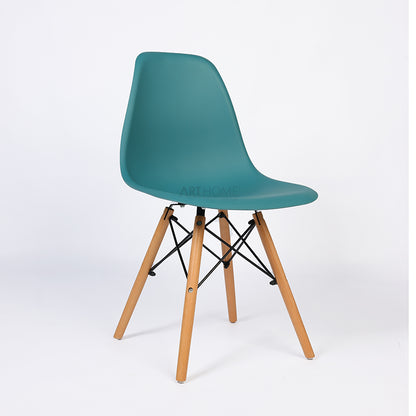 SCANDY BLEU CANARD - chaise scandinave