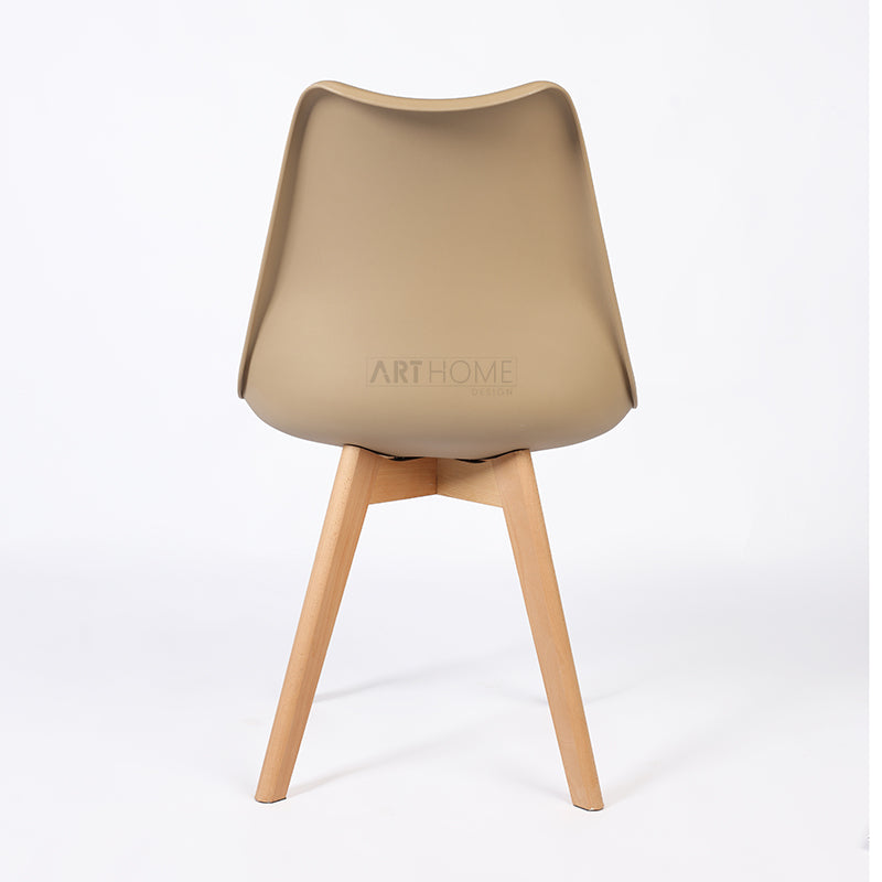 PERLA CAMEL- Chaise scandinave