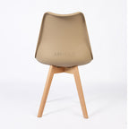 PERLA CAMEL- Chaise scandinave