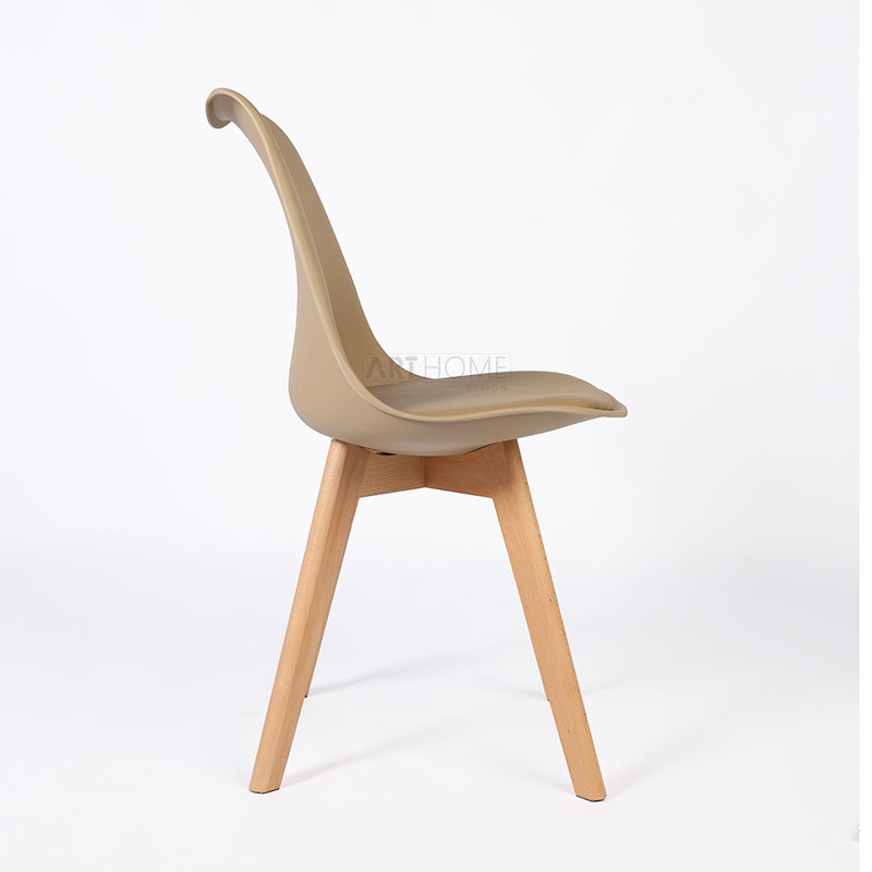 PERLA CAMEL- Chaise scandinave