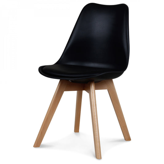 Chaise Scandinave Perla Noir